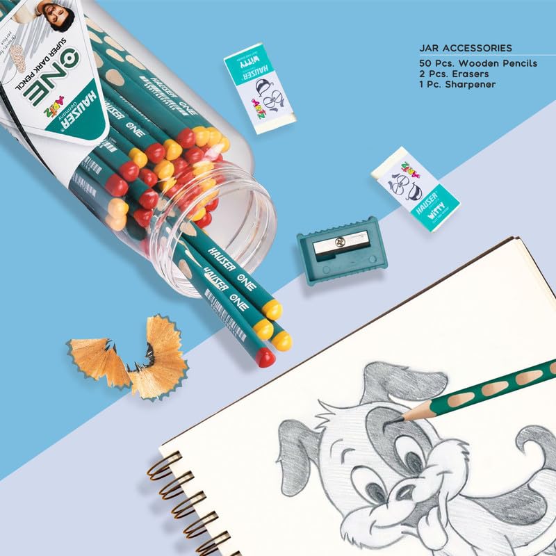 HAUSER ARTZ ONE PENCIL-50 PCS