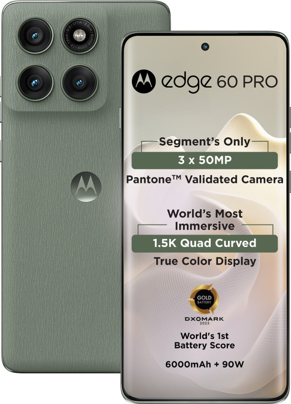 MOTOROLA Edge 60 Pro (Pantone Shadow, 256 GB) (8 GB RAM) - Image 4
