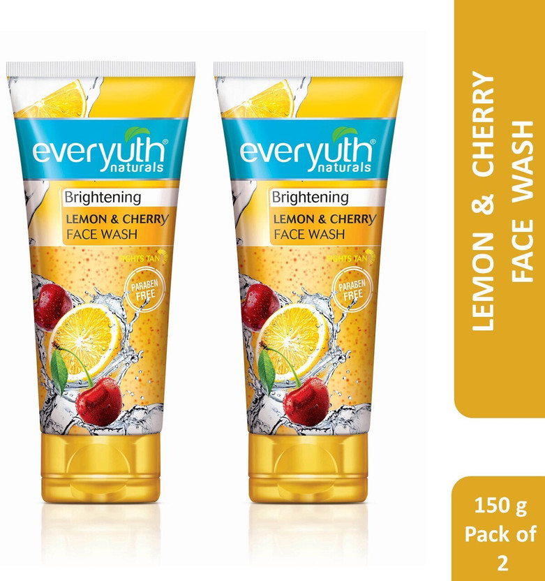 Everyuth Naturals Brightening Lemon & Cherry Deep Cleansing,Oil ...more