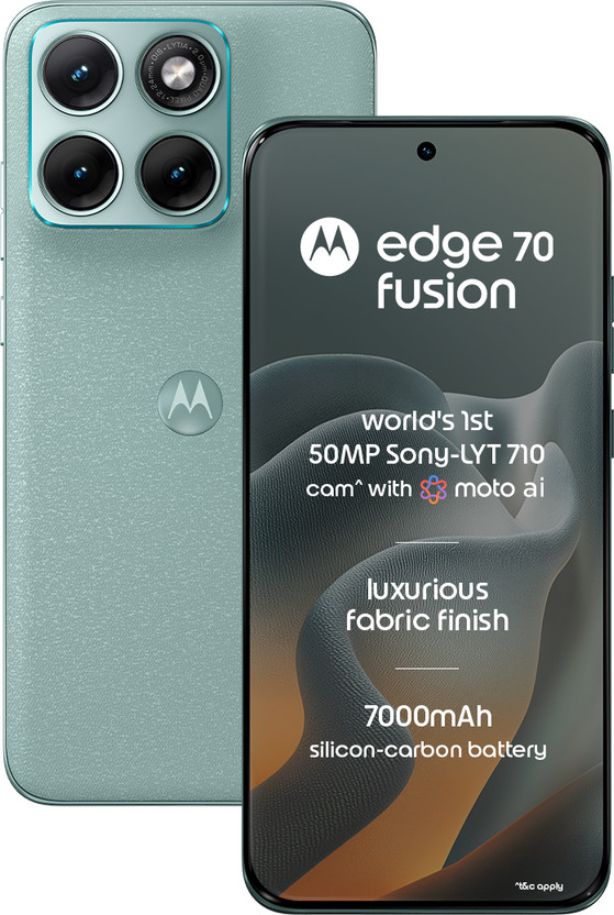 MOTOROLA Edge 70 Fusion (Pantone COUNTRY AIR, 128 GB) (8 GB RAM) - Image 9