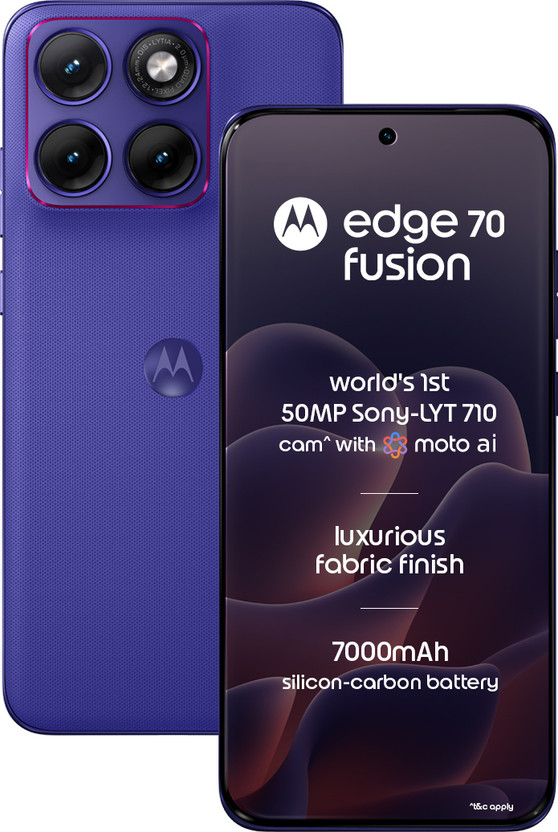 MOTOROLA Edge 70 Fusion (Pantone COUNTRY AIR, 128 GB) (8 GB RAM) - Image 10