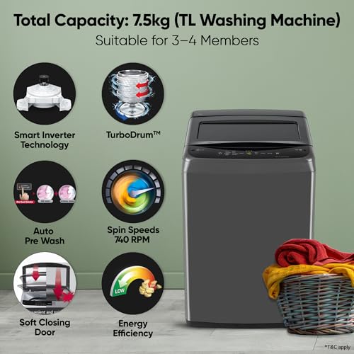LG 7.5 Kg 5 Star