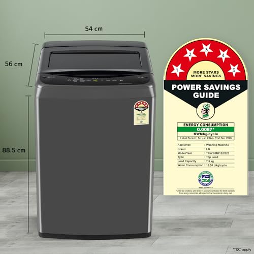 LG 7.5 Kg 5 Star