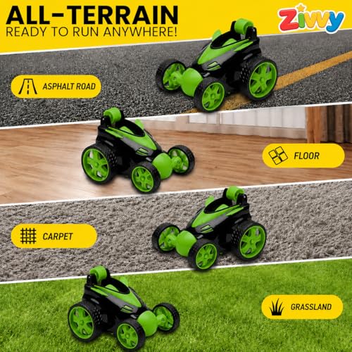 Green 360° Rotating & Rolling