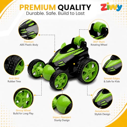 Green 360° Rotating & Rolling