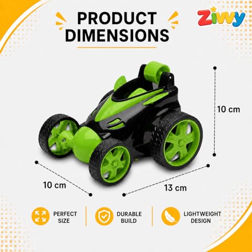Green 360° Rotating & Rolling