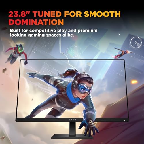 HP OMEN Gaming Monitor, 23.8