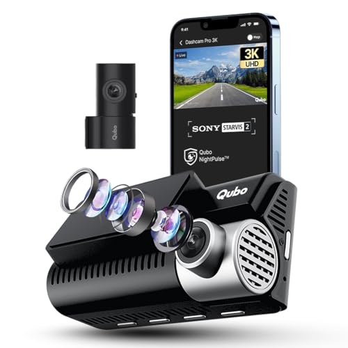 Qubo Car Dashcam Pro 3K