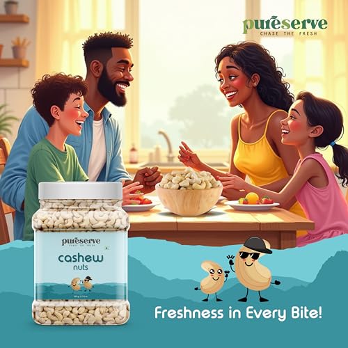 Pureserve Premium Whole Cashews 1Kg
