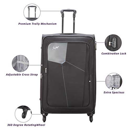 Skybags Rubik SM+MD+LR Polyester Softsided