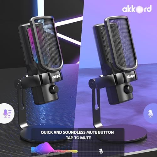 Akkord USB Condenser Microphone, Cardioid