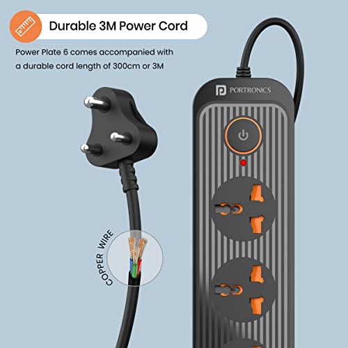 Portronics Power Plate 6
