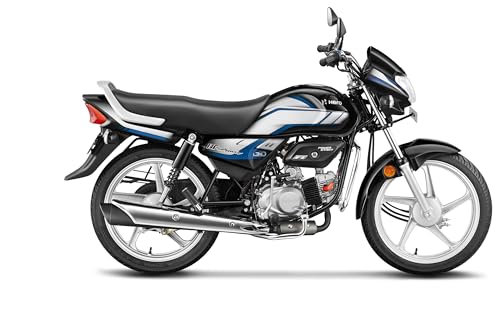 Hero MotoCorp HF Deluxe i3S Drum Black Nexus Blue Booking for Ex-Showroom Price