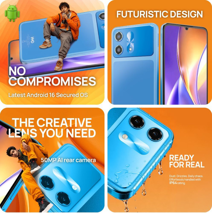 HMD VIBE2 5G (Nordic Blue, 128 GB) (6 GB RAM) - Image 2