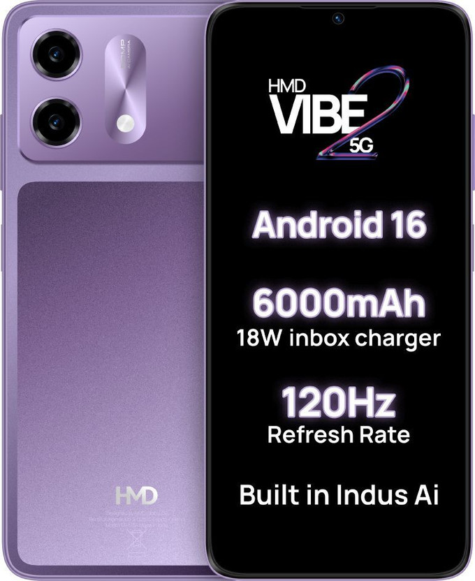 HMD VIBE2 5G (Nordic Blue, 128 GB) (6 GB RAM) - Image 6