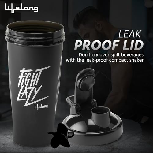 Lifelong Protein Shaker|100% Leakproof Stylish