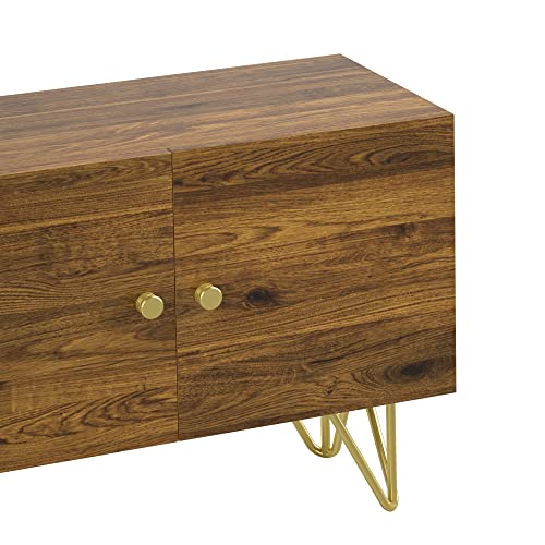 Amazon Brand - Solimo Naze Solid Mango Wood TV Unit (Natural Finish) - Image 4