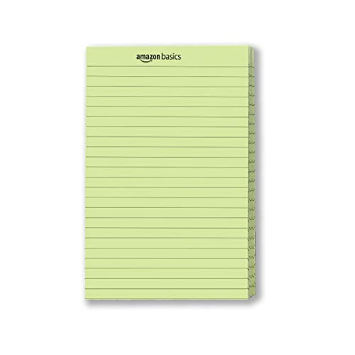 AmazonBasics Wide Ruled 5X 8