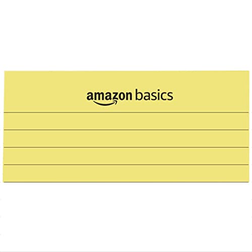 AmazonBasics Wide Ruled 5X 8
