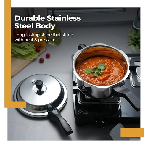 Lifelong Stainless Steel Pressure Cooker