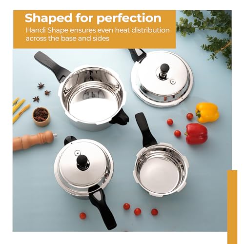 Lifelong Stainless Steel Pressure Cooker