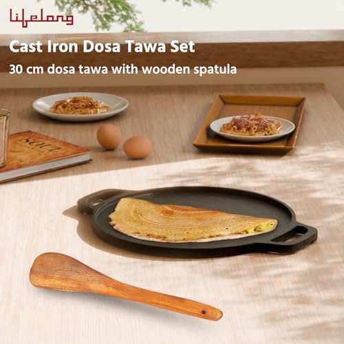 Lifelong Cast Iron Dosa Tawa