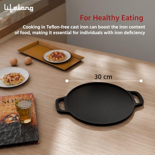 Lifelong Cast Iron Dosa Tawa