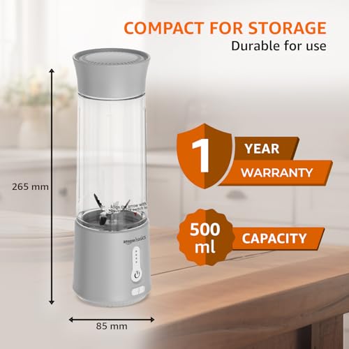 Amazon Basics Portable Hand Blender