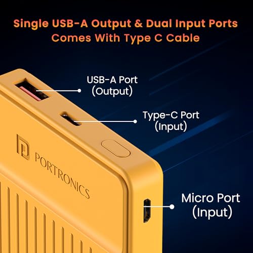 Portronics Luxcell B12 10,000mAh 12W