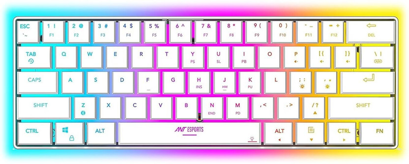 Ant Esports MK 1500 Mini / 60% Pro RGB, Type-C Charging, 1000 mAh...more