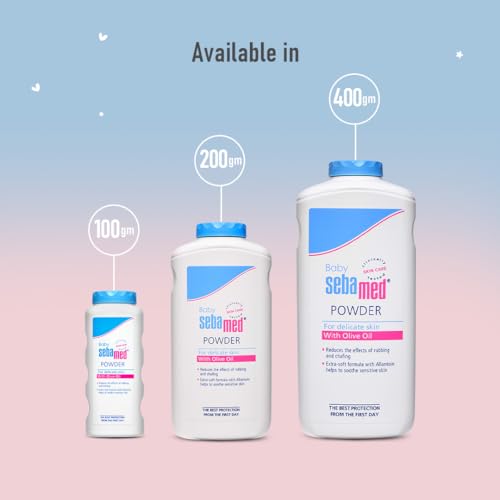 Sebamed Baby Powder| Olive Oil, Allantoin|200 gm - Image 6