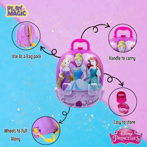 PlayMagic Princess Portable Backpack Dressing