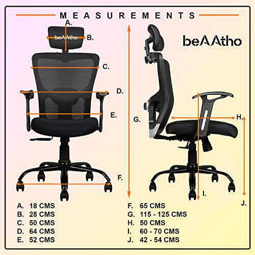 beAAtho® Amaze Ergonomically Adjustable Executive