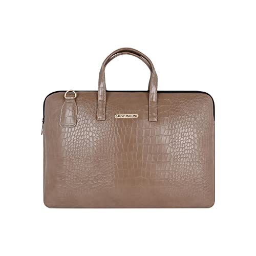 Bagsy Malone Vegan Leather Unisex Laptop Bag-LB0014