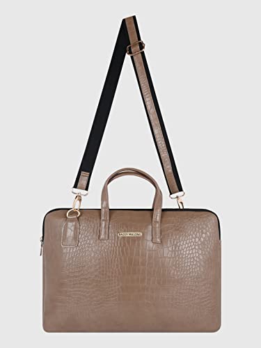 Bagsy Malone Vegan Leather Unisex Laptop Bag-LB0014 - Image 2