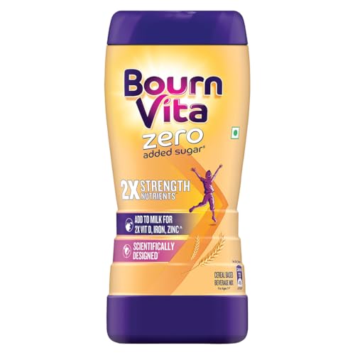 Bournvita Zero Added Sugar Nutrition