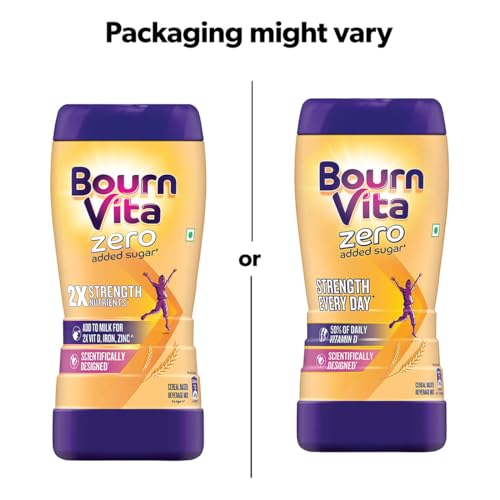 Bournvita Zero Added Sugar Nutrition