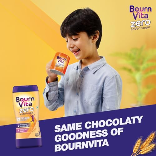 Bournvita Zero Added Sugar Nutrition