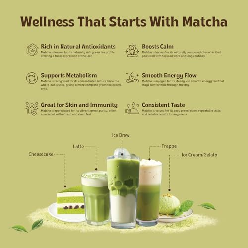 TE-A-ME Vanilla + Matcha Green