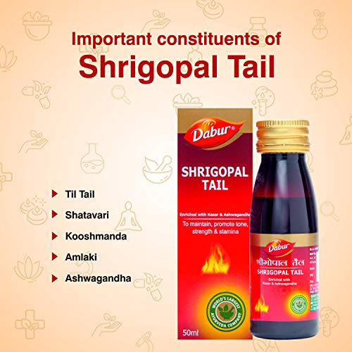 OxyLife Dabur Shrigopal Tail - 50 Ml - Image 3