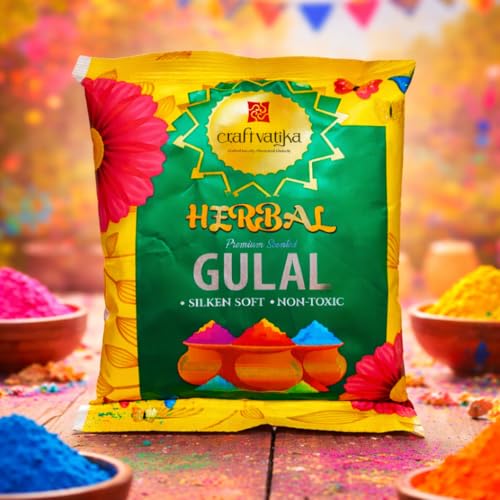 CraftVatika Natural Holi Colours Organic
