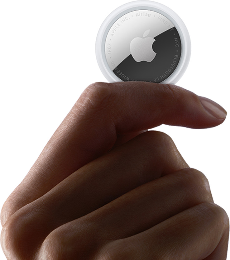 APPLE AirTag (New) Location Smart Tracker (White) - Image 2