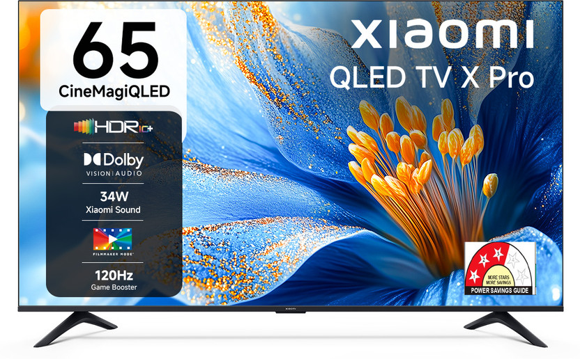 X Pro CineMagiQLED 165 cm (65 inch) QLED Ultra HD (4K) Smart Goog...more
