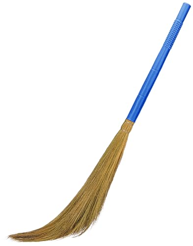 Amazon Brand - Presto! Floor Grass Broom | Pack of 1, Blue - Image 6