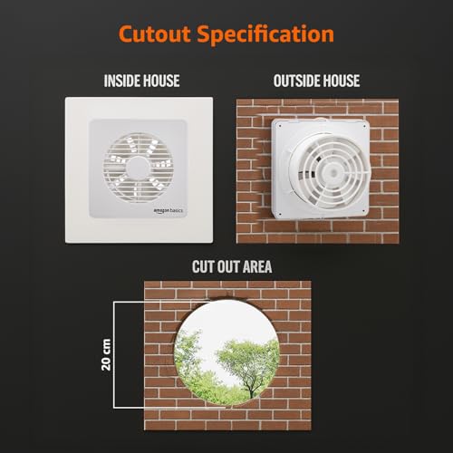 Amazon Basics Axial 6'' Fan