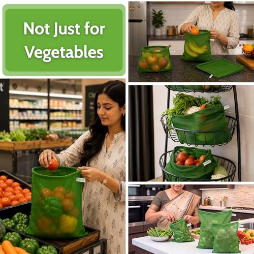Clazkit Cotton Fridge Bags –
