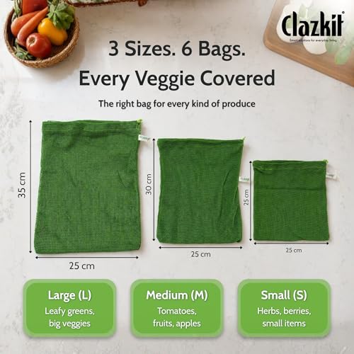 Clazkit Cotton Fridge Bags –