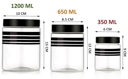 Plastic Pet Storage Jar