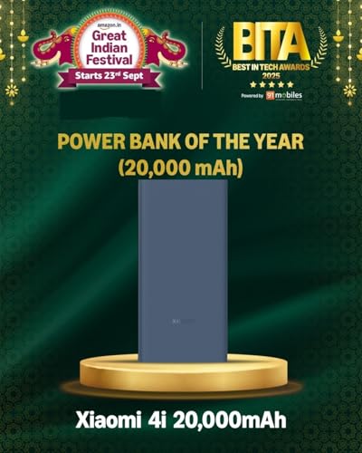 Xiaomi Power Bank 4i 20000mAh
