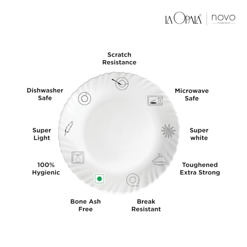 La Opala Opal Glass Crockery